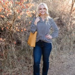 No Ship Drop Ship A Touch Of Vertigo Striped Top New Arrivals 19 No Ship Drop Ship A Touch Of Vertigo Striped Top New Arrivals