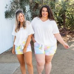 Boutique Simplified Spirited Front Tie Top In White New Arrivals