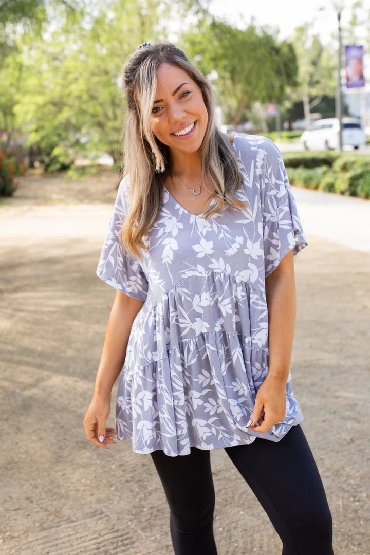 Boutique Simplified New Arrivals Whimsical Tiered Babydoll 8 Boutique Simplified New Arrivals Whimsical Tiered Babydoll