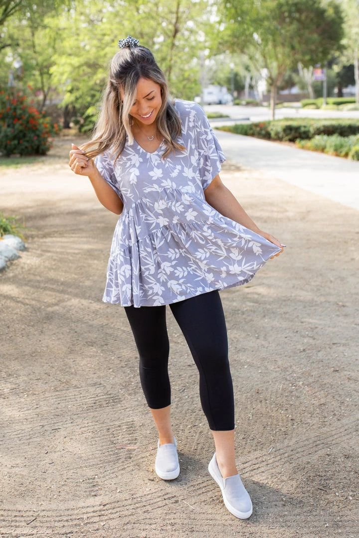 Boutique Simplified New Arrivals Whimsical Tiered Babydoll 9 Boutique Simplified New Arrivals Whimsical Tiered Babydoll