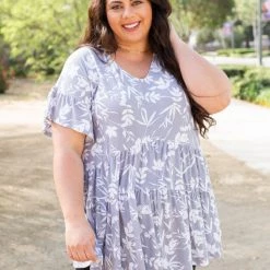 Boutique Simplified New Arrivals Whimsical Tiered Babydoll