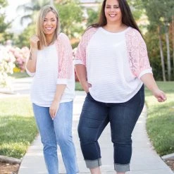 Boutique Simplified New Arrivals Pure Delightfulness Laced Dolman