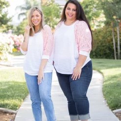 Boutique Simplified New Arrivals Pure Delightfulness Laced Dolman