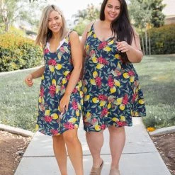 Boutique Simplified New Arrivals Raspberry Lemonade Summer Dress