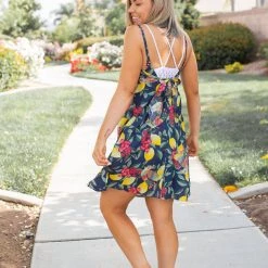 Boutique Simplified New Arrivals Raspberry Lemonade Summer Dress