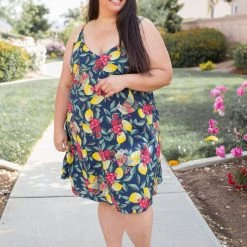 Boutique Simplified New Arrivals Raspberry Lemonade Summer Dress