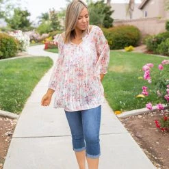 Boutique Simplified New Arrivals Sheer To Love Short Sleeve Top