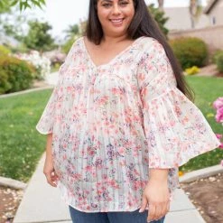 Boutique Simplified New Arrivals Sheer To Love Short Sleeve Top