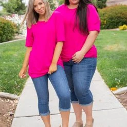 Boutique Simplified Grand Ol' Flag Short Sleeve Top