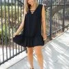 Boutique Simplified Summer Noir Ruffled Dress 2 Boutique Simplified Summer Noir Ruffled Dress