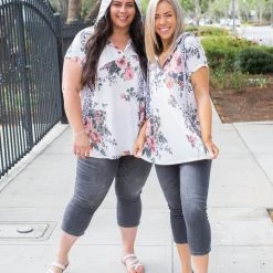 Boutique Simplified Blissful Designs Short Sleeve Hoodie