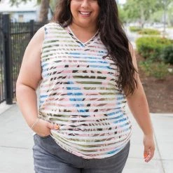 Boutique Simplified New Arrivals Subliminal Messages Sleeveless Top