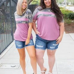 Boutique Simplified Woman Rising Colorblock Top