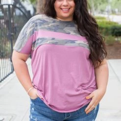 Boutique Simplified Woman Rising Colorblock Top