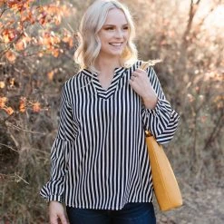 No Ship Drop Ship A Touch Of Vertigo Striped Top New Arrivals 23 No Ship Drop Ship A Touch Of Vertigo Striped Top New Arrivals