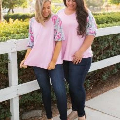 Boutique Simplified New Arrivals Pretty In Pink Raglan