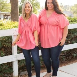 Boutique Simplified Strawberry Wine Woven Top New Arrivals