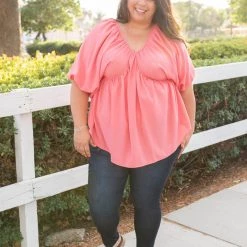 Boutique Simplified Strawberry Wine Woven Top New Arrivals