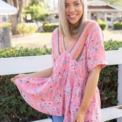 Boutique Simplified Next Level Floral Babydoll