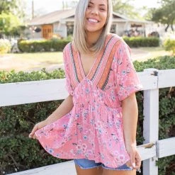 Boutique Simplified Next Level Floral Babydoll