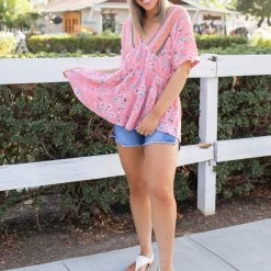 Boutique Simplified Next Level Floral Babydoll