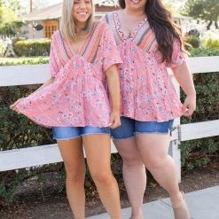 Boutique Simplified Next Level Floral Babydoll