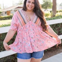 Boutique Simplified Next Level Floral Babydoll