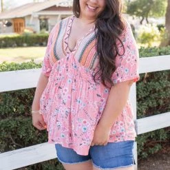 Boutique Simplified Next Level Floral Babydoll
