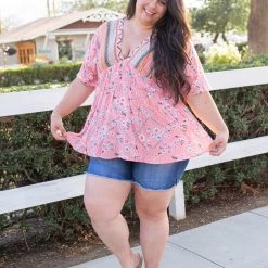 Boutique Simplified Next Level Floral Babydoll