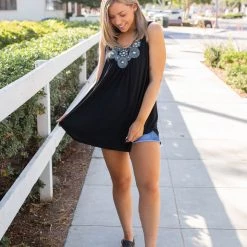 Boutique Simplified All That Jazz Tank Tunic New Arrivals