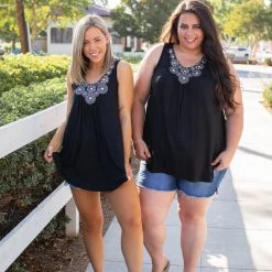 Boutique Simplified All That Jazz Tank Tunic New Arrivals