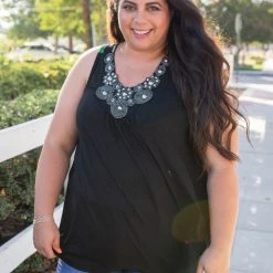 Boutique Simplified All That Jazz Tank Tunic New Arrivals