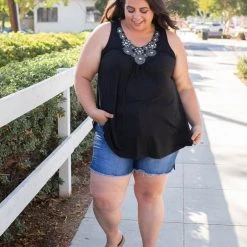 Boutique Simplified All That Jazz Tank Tunic New Arrivals