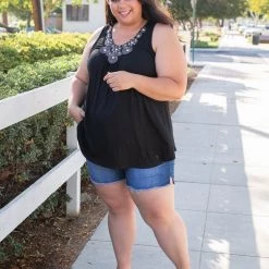 Boutique Simplified All That Jazz Tank Tunic New Arrivals