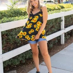 Boutique Simplified Golden One Tank New Arrivals