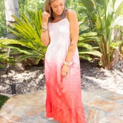 Boutique Simplified New Arrivals Summer Sunset Midi Dress