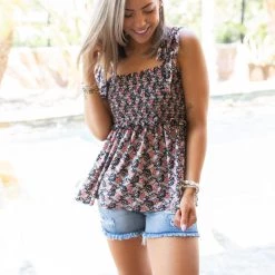 Boutique Simplified New Arrivals Delightfully Dainty Sleeveless Top