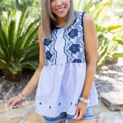 Boutique Simplified Made With Love Embroidered Top New Arrivals