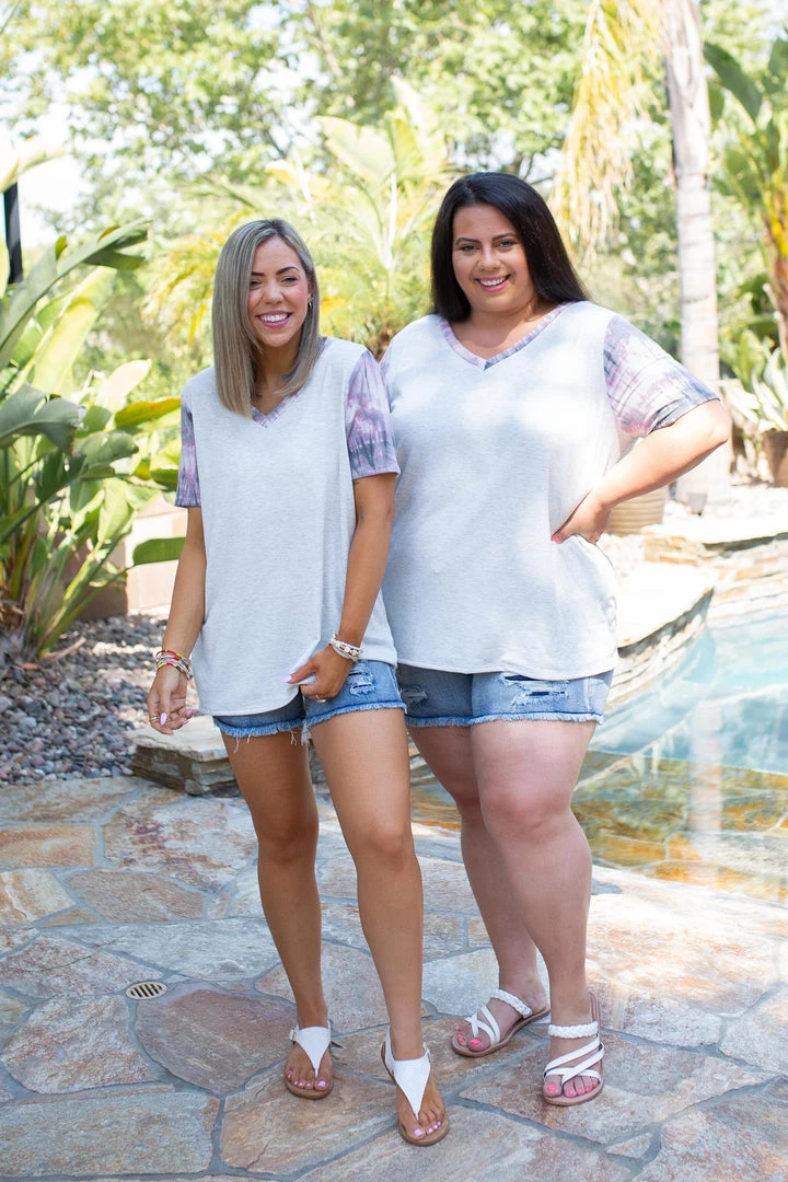 Boutique Simplified Crystal Geode Short Sleeve Top 5 Boutique Simplified Crystal Geode Short Sleeve Top