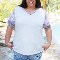 Boutique Simplified Crystal Geode Short Sleeve Top 17 Boutique Simplified Crystal Geode Short Sleeve Top