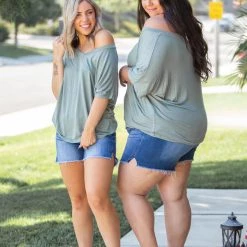 Boutique Simplified New Arrivals My Forever Olive Dolman