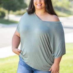 Boutique Simplified New Arrivals My Forever Olive Dolman
