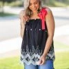 Boutique Simplified Smooth Criminal Sleeveless Top