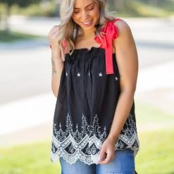 Boutique Simplified Smooth Criminal Sleeveless Top