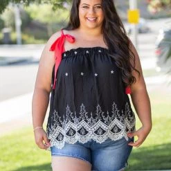 Boutique Simplified Smooth Criminal Sleeveless Top