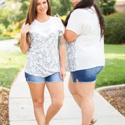 Boutique Simplified Chantilly Lace Dolman New Arrivals