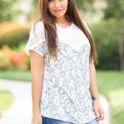Boutique Simplified Chantilly Lace Dolman New Arrivals