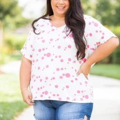 Boutique Simplified New Arrivals My Forever Polka Dolman 15 Boutique Simplified New Arrivals My Forever Polka Dolman