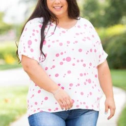 Boutique Simplified New Arrivals My Forever Polka Dolman 16 Boutique Simplified New Arrivals My Forever Polka Dolman
