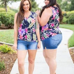 Boutique Simplified Pura Vida Sleeveless Top